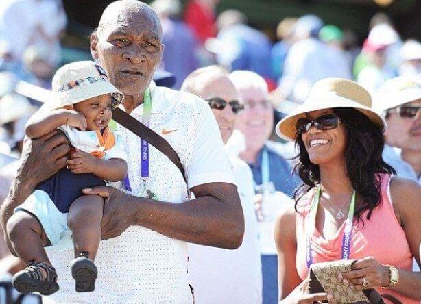 Richard Williams III’s father with his ex-wife Lakeisha, and son Dylan.